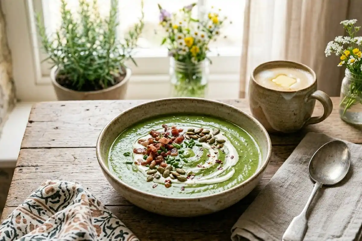 Vellutata di broccoli e zucchine chetogenica: il trucco per farla cremosa senza panna e senza sensi di colpa